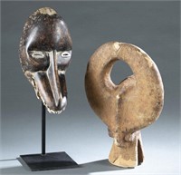 2 West African Masks. 20th c.