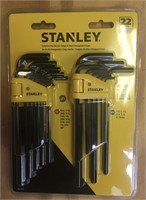 Stanley 22 pc. Long Arm Hex Key Set