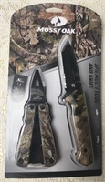 Mossey Oak Multi Tool & Knife Set - New