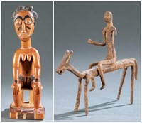 2 West African Style Figures, 20th c.