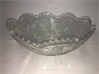 Ornate Cut Glass Bowl
