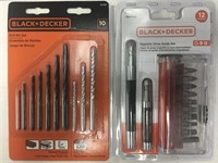 Black & Decker Drill Bit & Drive Lot - New