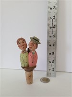Collectible Hand Carved Moving Heads Stopper