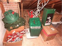 Lot #2164 - Christmas lot to include a 6ft