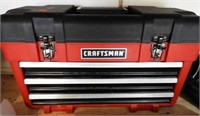 Lot #2178 - Craftsman three door Toolbox with