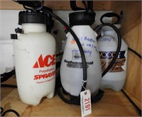 Lot #2191 - Lot of Five Sprayers to include