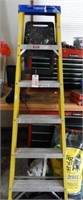 Lot #2208 - Werner 6ft Fiberglass A frame ladder