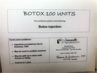 100 Units Botox Injection