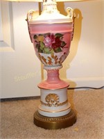 Porcelain Lamp 28"t