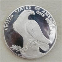 1984 S Los Angeles Olympiad Silver Dollar