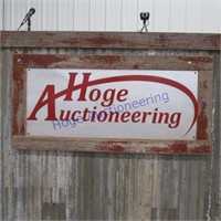 Check mailed to: Hoge Auctioneering LLC