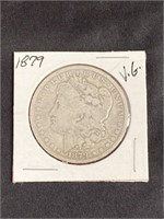 1879 - Morgan Silver Dollar V.g