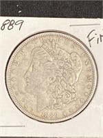 1889 - Morgan Silver Dollar