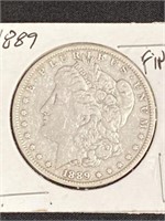 1889 - Morgan Silver Dollar
