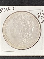 1879 - S - Morgan Silver Dollar- Ms-61