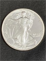 1989 - 1oz Mint Silver Eagle