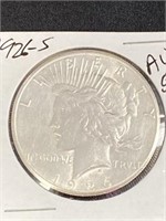1926 - S - Peace Silver Dollar A.u.-55
