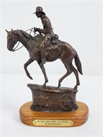 Dave Kulczyk Bronze "On the Long Trail to Justice"