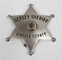 Deputy Sheriff Lincoln County Idaho Star Badge