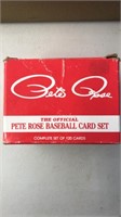 Pete Rose Baseball card set as is