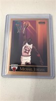 michael Jordan basketball card as is