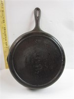 S & K # 8 Cast Iron Frying Pan with Heat Ring