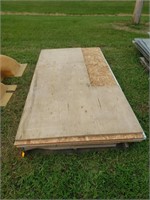 4 x 8 sheets of plywood