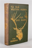 Vintage Big Game Hunting book on Alaska