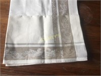 2 New Table Runners - 100% Cotton - 59"