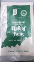 22nd Annual IGA-PGA Hall of Fame 1985 as is