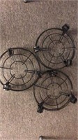 3 plant caster wheels