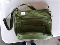 Bruno green purse