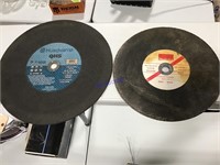 2 cutting discs 1 metal 1 stone