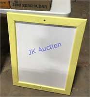 Metal magnetic board apx 22" x 30”