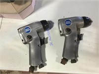 2 Central Pneumatic impact wrenches