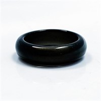 Gem Quality Polished Onyx Band Ring