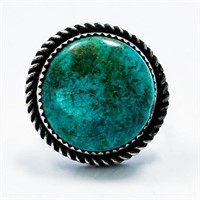 PLATERO Turquoise & Silver Statement Ring