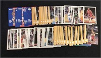 Stack of NBA Ball Cards