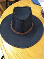 Western hat - new black