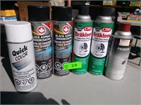 CRC Brakleen spray cans and other sprays