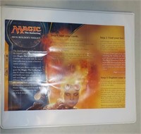 Binder with 320 Magic The Gathering cards