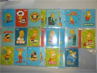 Lot of 34 The Simpsons Stickers