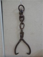 Antique Timber Hook Tool