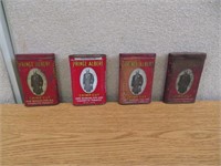 4 Vintage Prince Albert Tobacco Tins
