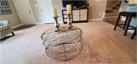 2PC-COFFEE TABLE & SIDE TABLE