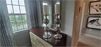 2PC-CANDLE HOLDERS