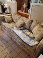 LARGE COUCH AND PILLOWS