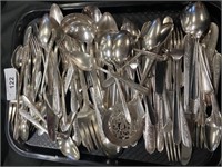 Lot of Nobility stainless flatware.