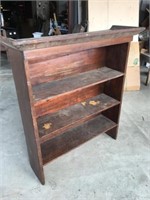 Vintage Wood Shelf Unit
