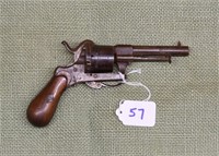 Belgian Made Model Pinfire Revolver